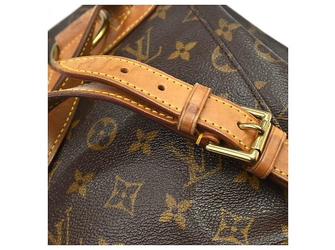 Louis Vuitton Montsouris Monogram Canvas MM Marrom - vista 6