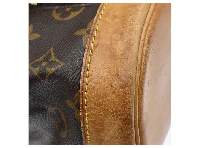 Louis Vuitton Montsouris Monogram Canvas MM Marrom - vista 7