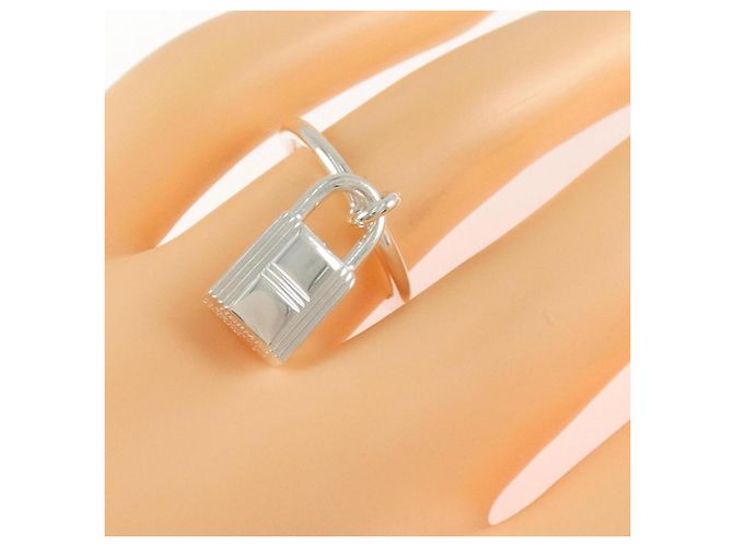 Anello Kelly Cadena in Argento 925 Hermès - vista 5