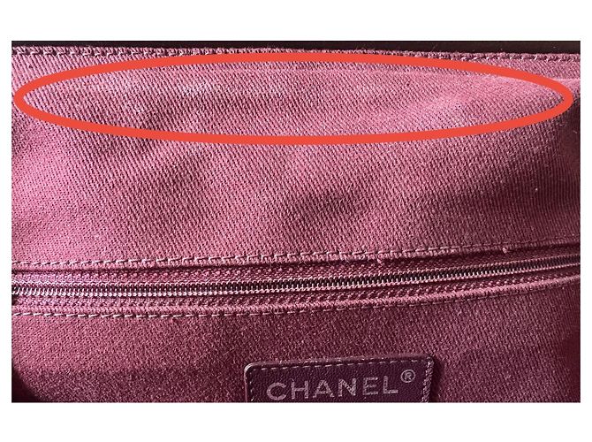 Borsa Bowling Chanel Graffiti Runway in tela Marrone Multicolore - vista 13
