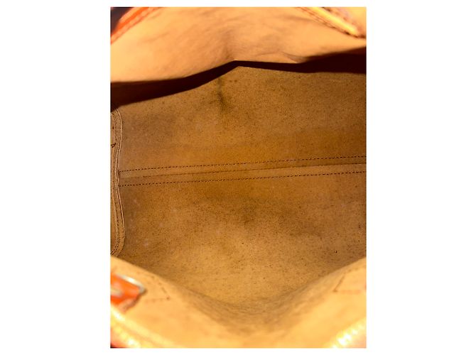 Borsa Louis Vuitton Speedy in pelle Epi 30 Arancione - vista 7