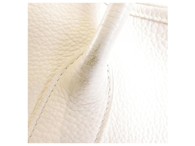 Hermès Borsa Hermes Garden Party Bianco - vista 5