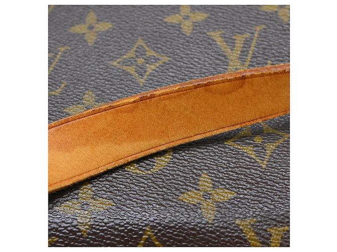 Borsa Louis Vuitton Cartouchiere Monogram Canvas MM Marrone - vista 6