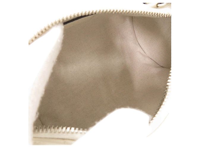 Borsa a tracolla Gucci Blondie in pelle bianca Bianco - vista 6