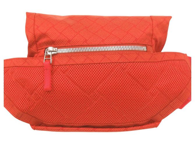 Borsa a tracolla Intrecciato Bottega Veneta Arancione - vista 2