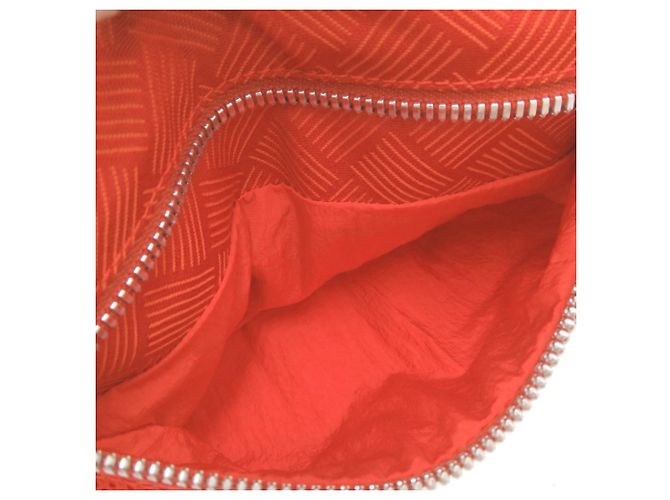 Borsa a tracolla Intrecciato Bottega Veneta Arancione - vista 7