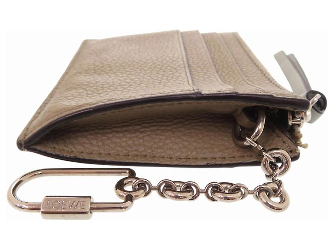 Cartera cuadrada Anagram Loewe en Khaki Caqui - vista 5