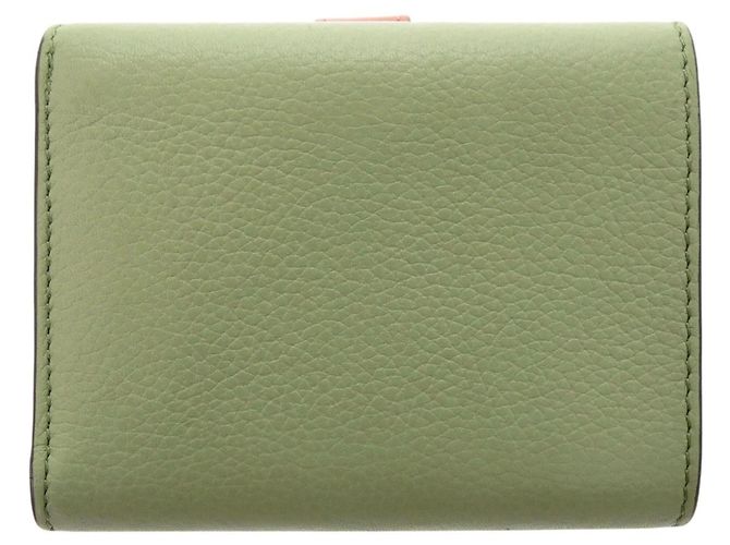Loewe Anagram Small Wallet Braun Grün - Ansicht 3