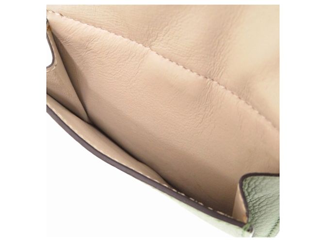 Loewe Anagram Small Wallet Braun Grün - Ansicht 6