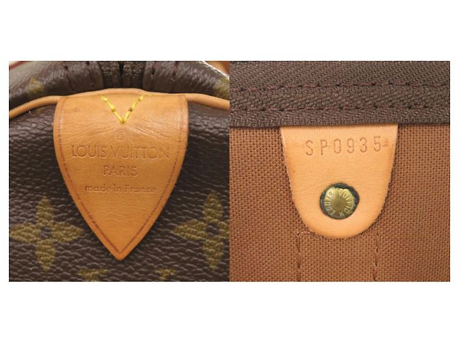 Borsa Boston Louis Vuitton Keepall 50 Monogram Marrone Monogramma - vista 10