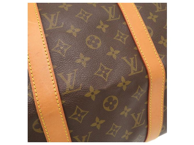 Borsa Boston Louis Vuitton Keepall 50 Monogram Marrone Monogramma - vista 8