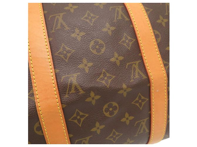 Borsa Boston Louis Vuitton Keepall 50 Monogram Marrone Monogramma - vista 9