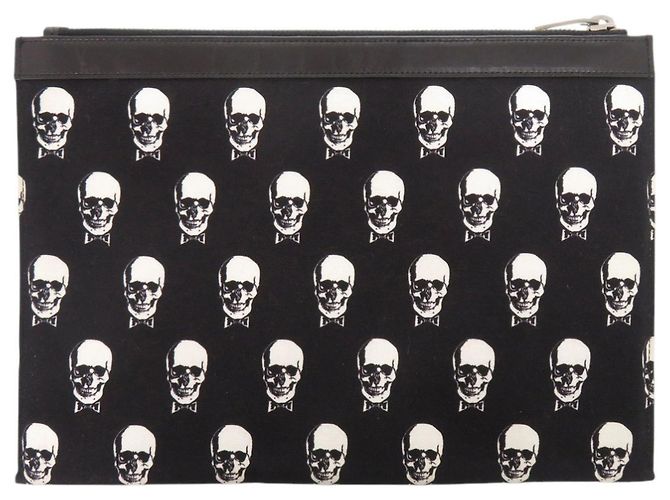 Clutch nera Yves Saint Laurent Nero - vista 3