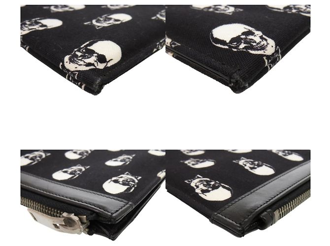Clutch nera Yves Saint Laurent Nero - vista 4