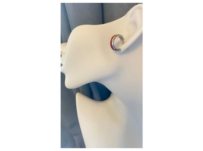 Parure Dolce & Gabbana Bracciale e Orecchini Pelle Rossa Rosso - vista 15