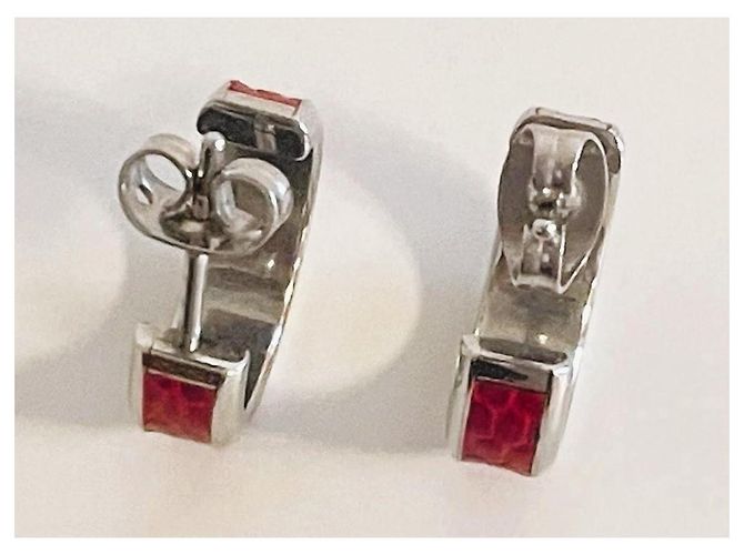 Parure Dolce & Gabbana Bracciale e Orecchini Pelle Rossa Rosso - vista 18