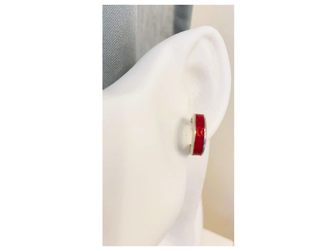 Parure Dolce & Gabbana Bracciale e Orecchini Pelle Rossa Rosso - vista 19