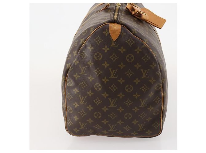 Louis Vuitton Keepall Monogram Canvas 60 Marrone - vista 4