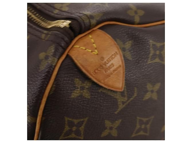 Louis Vuitton Keepall Monogram Canvas 60 Marrone - vista 6