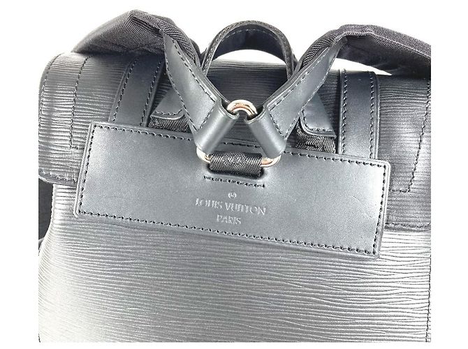 Zaino Louis Vuitton Epi Supreme Collaboration Christopher PM Nero - vista 8