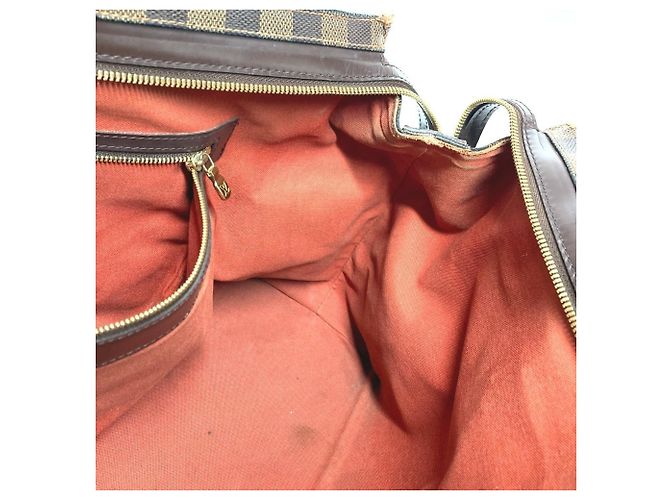 Borsa Louis Vuitton Damier Chelsea Marrone Damier ebene - vista 15