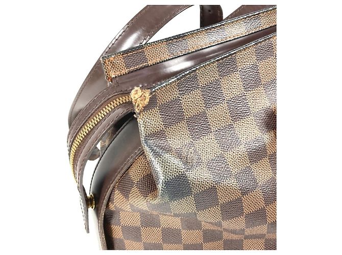 Borsa Louis Vuitton Damier Chelsea Marrone Damier ebene - vista 7