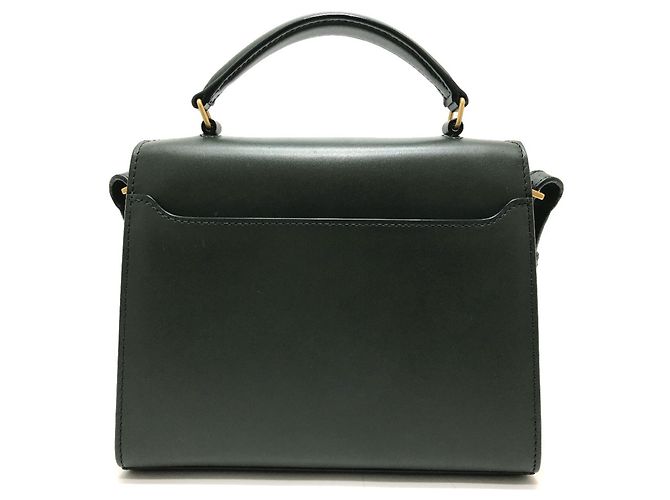 Borsa a mano Cassandra Mini Top Handle Yves Saint Laurent Verde - vista 3