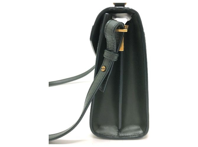 Borsa a mano Cassandra Mini Top Handle Yves Saint Laurent Verde - vista 4