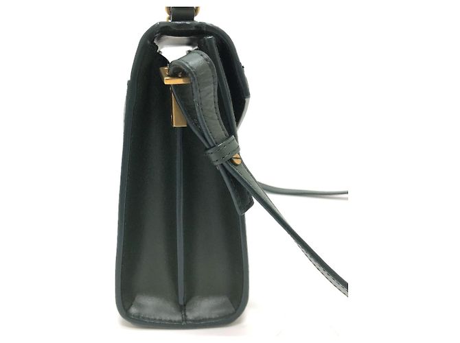 Borsa a mano Cassandra Mini Top Handle Yves Saint Laurent Verde - vista 5
