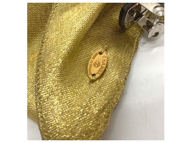 Accessorio per capelli Camellia con nastro CHANEL D'oro - vista 10