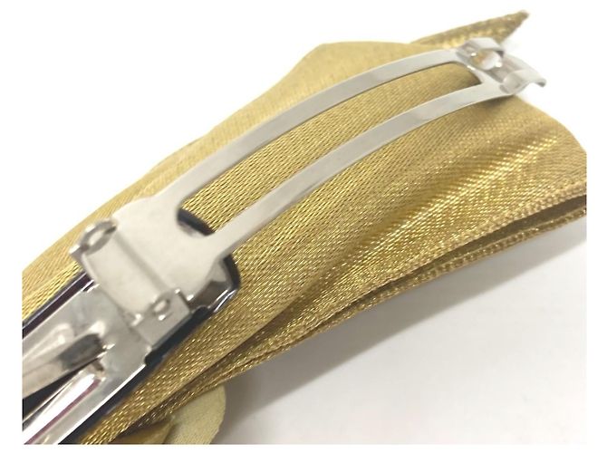 Accessorio per capelli Camellia con nastro CHANEL D'oro - vista 11