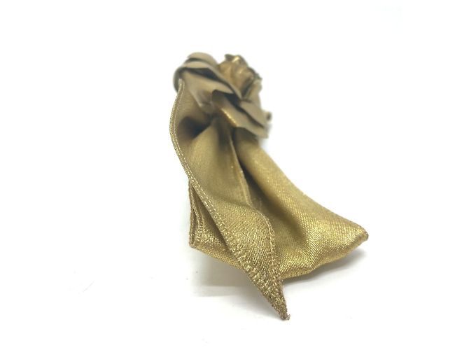 Accessorio per capelli Camellia con nastro CHANEL D'oro - vista 4