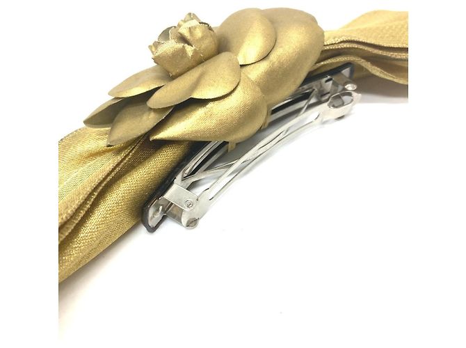 Accessorio per capelli Camellia con nastro CHANEL D'oro - vista 6