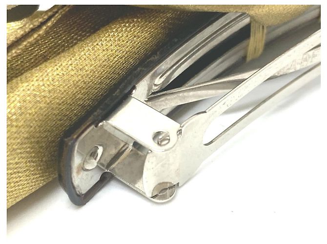 Accessorio per capelli Camellia con nastro CHANEL D'oro - vista 7