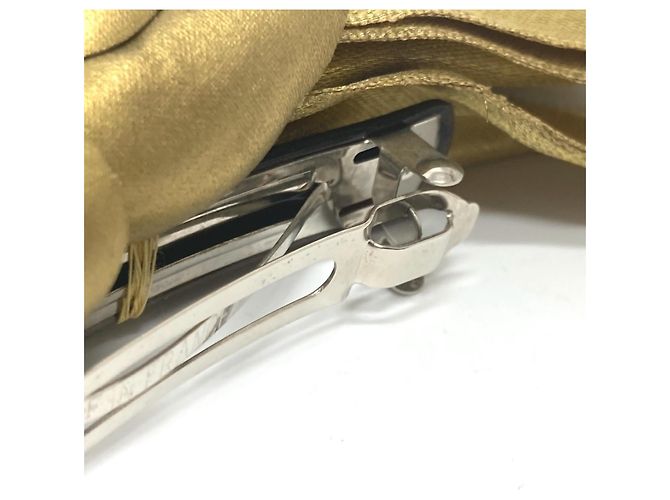 Accessorio per capelli Camellia con nastro CHANEL D'oro - vista 8
