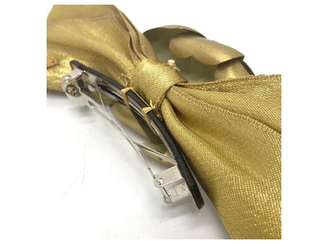 Accessorio per capelli Camellia con nastro CHANEL D'oro - vista 9