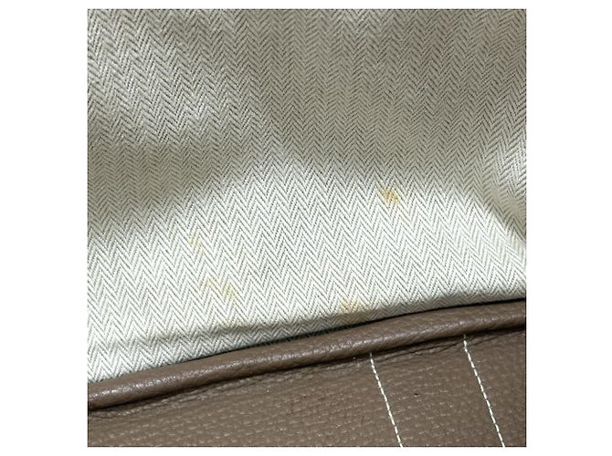Hermès Borsa a mano/Tote Bag HERMES Garden Party PM Beige - vista 11