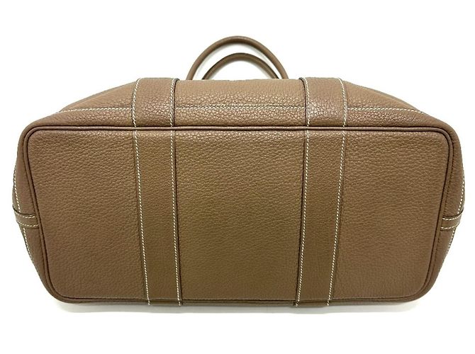 Hermès Borsa a mano/Tote Bag HERMES Garden Party PM Beige - vista 3
