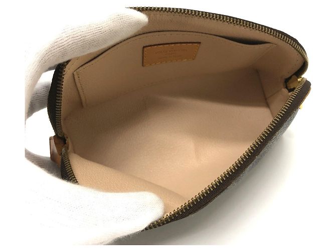 Louis Vuitton Monogram Canvas Pouch Braun - vista 11