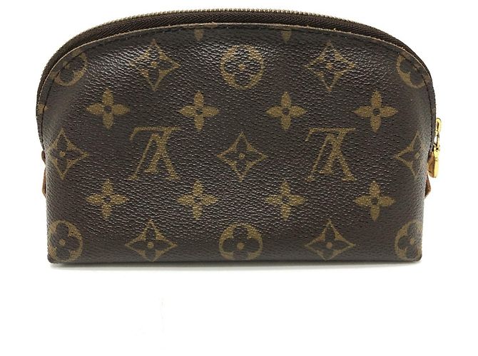 Louis Vuitton Monogram Canvas Pouch Braun - vista 3