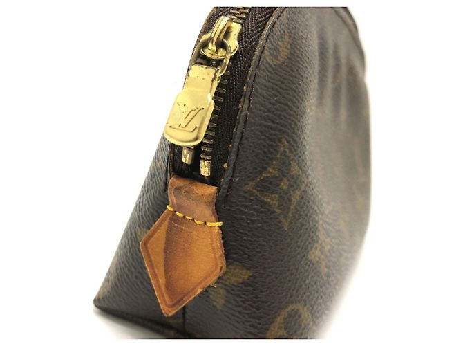 Louis Vuitton Monogram Canvas Pouch Braun - vista 9