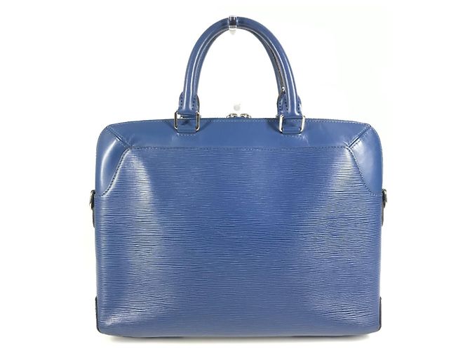 Borsa Louis Vuitton Epi Oliver Blu - vista 10
