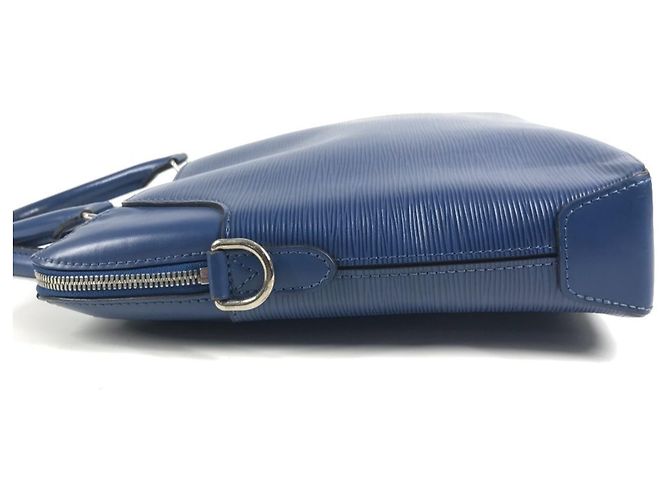 Borsa Louis Vuitton Epi Oliver Blu - vista 11