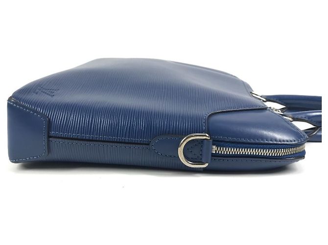 Borsa Louis Vuitton Epi Oliver Blu - vista 12