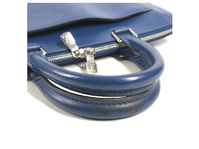 Borsa Louis Vuitton Epi Oliver Blu - vista 2