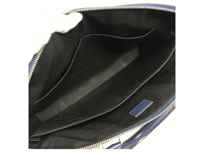 Borsa Louis Vuitton Epi Oliver Blu - vista 5