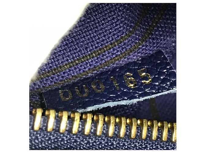 Borsa Tote Louis Vuitton Monogram Empreinte Bastille MM Porpora - vista 15