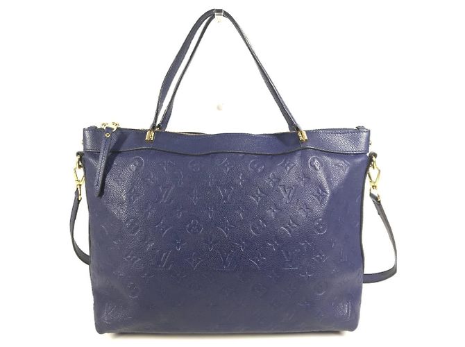 Borsa Tote Louis Vuitton Monogram Empreinte Bastille MM Porpora - vista 2