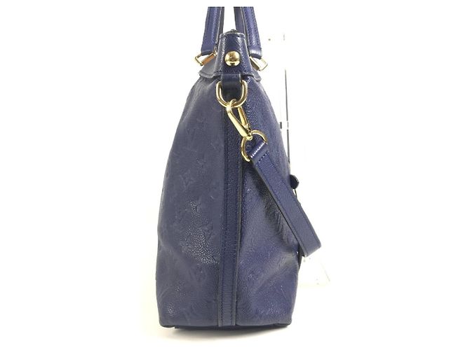 Borsa Tote Louis Vuitton Monogram Empreinte Bastille MM Porpora - vista 4