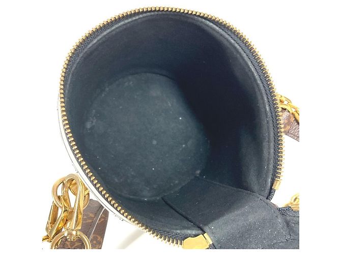 Borsa Louis Vuitton Fornasetti Cannes Marrone Bianco - vista 13